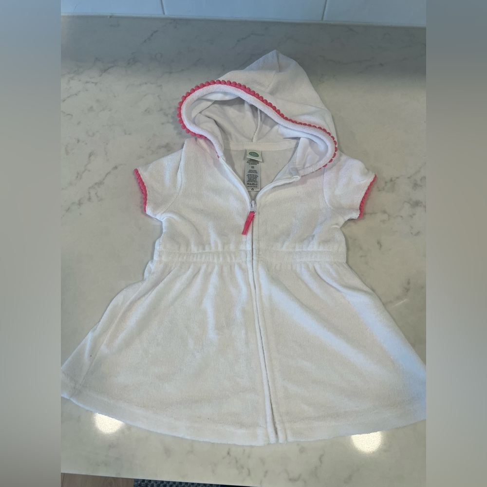 Little Me swim cover up